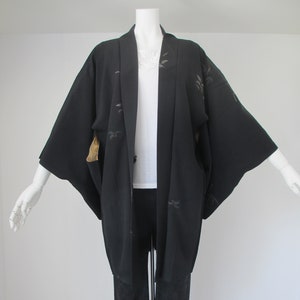 NO.180 Japanese vintage Haori Kimono Jacket good condition!