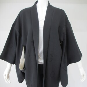 NO.602 Japanese vintage Haori Kimono Jacket very good condition!