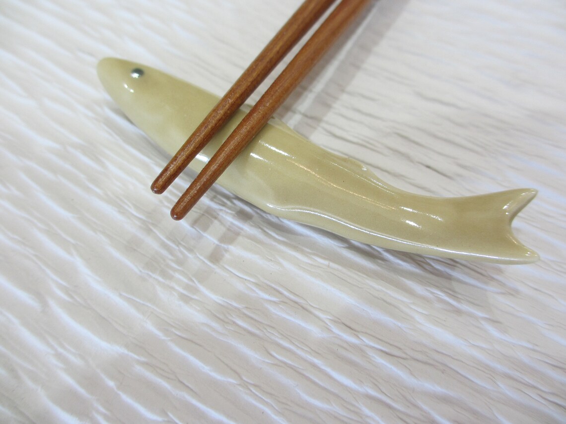 NO.206 Japanese Vintage Fish Chopstick Rest Etsy