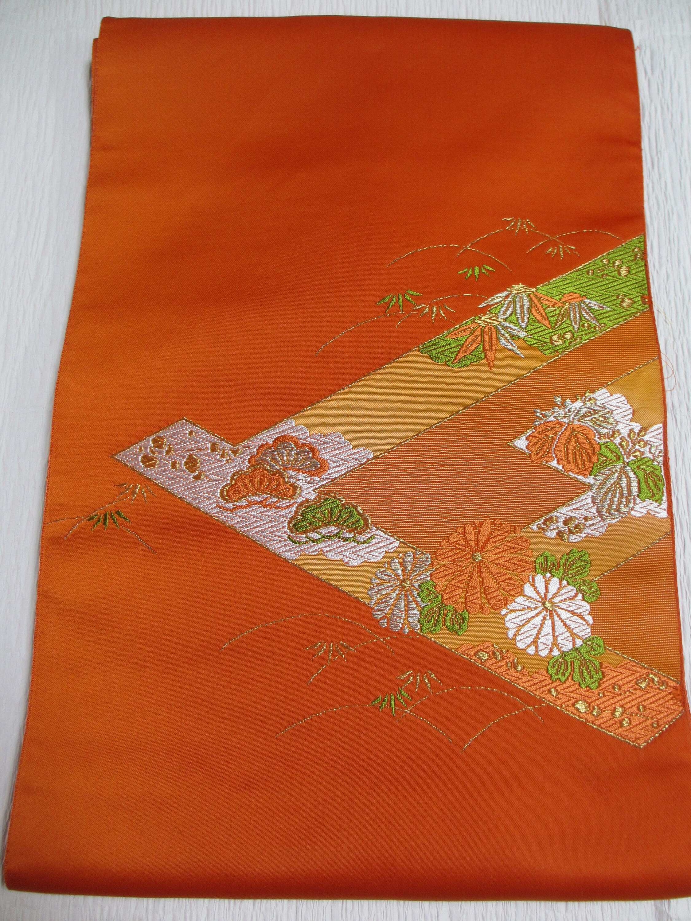 #YoRoKoBi⭐︎ No.474 Japanese Vintage Kimono Obi Silk Japan's Traditional