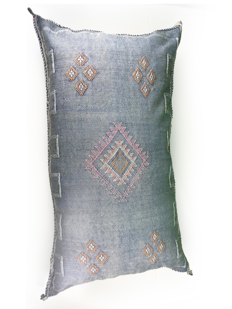 Pillow Sabra Kechart Handmade sabra pillow Large Moroccan pillows covers Lumbar Throw Moroccan Decor Pillow Rustic Throw Pillow