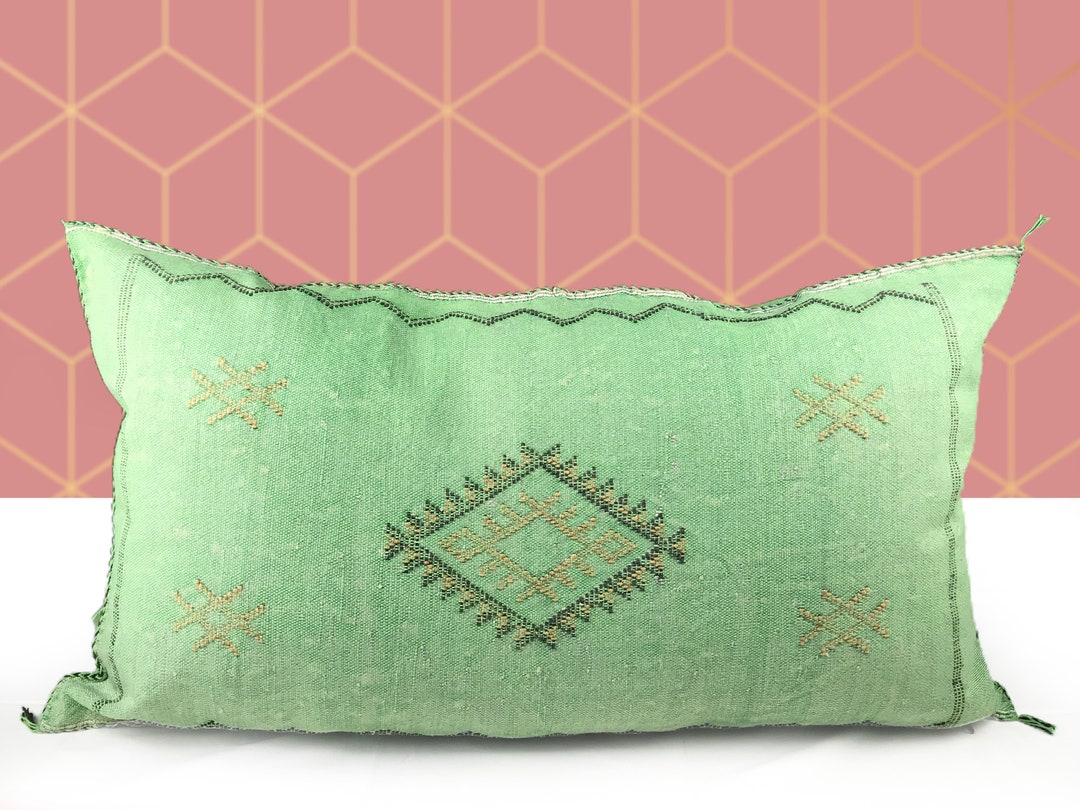 Kechart Large Moroccan Pillows Covers, Moroccan Decor Pillow, Handmade