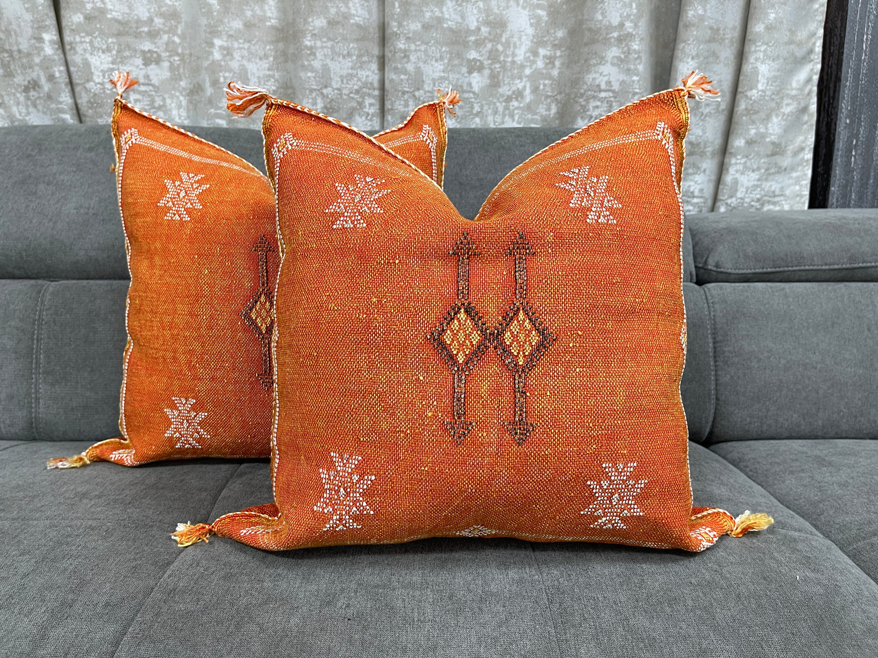 Argentine Giant Cactus Throw Pillow