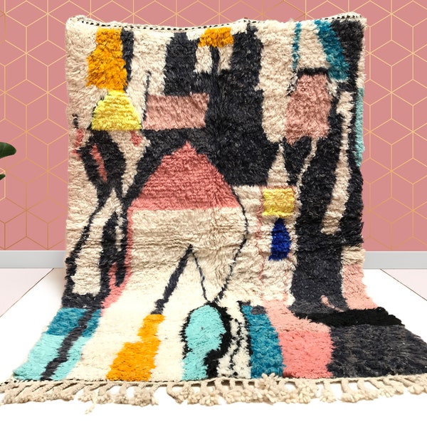 kechart - All size Custom Moroccan Beni Ourain rug, Berber Wool Rug, Authentic Moroccan Decor, Handmade Wool  Custom Carpet