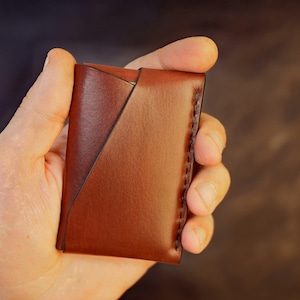 Minimalistisches EDC-Geldbörsenmuster pdf. Kartenhaltermuster + Video-Tutorial