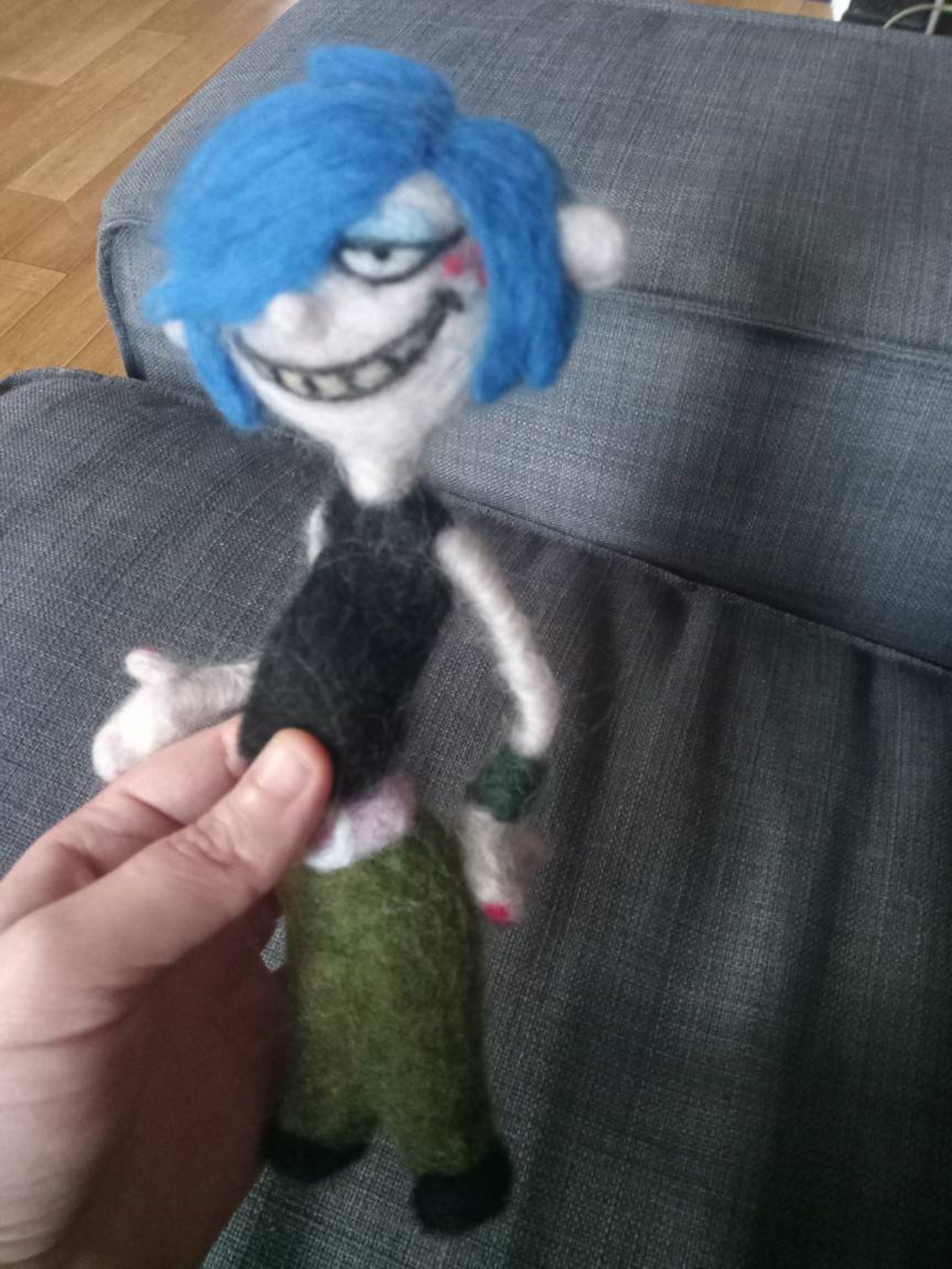 Marie Ed Edd N Eddy needle felted plush | Etsy