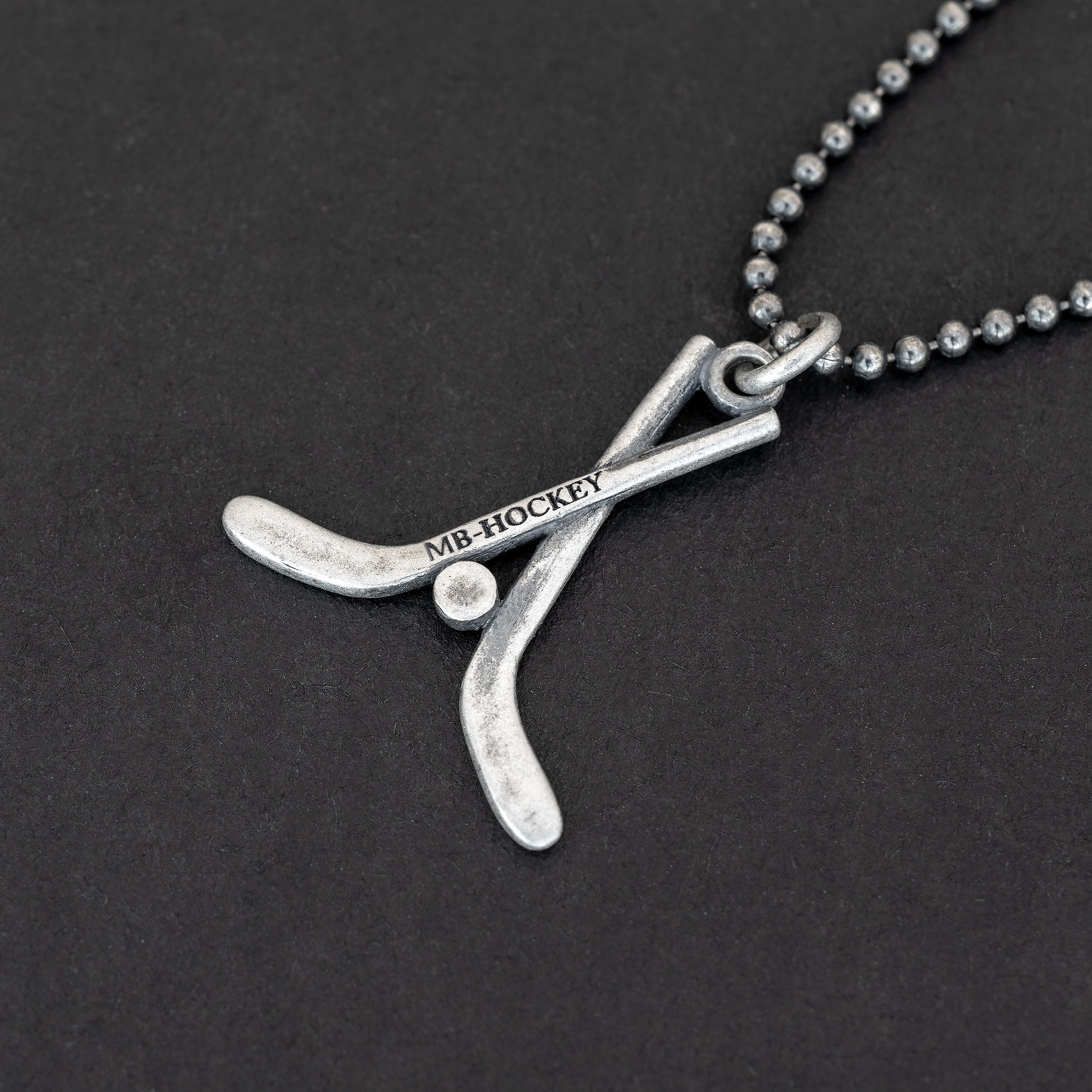 Hockey necklaces for guys clearance