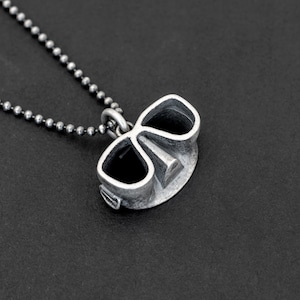 Sterling Silver Chain Necklace for Men | Scuba Diver Mask Pendant Mens Jewelry Gifts for Him unique gift for dad best dad gift