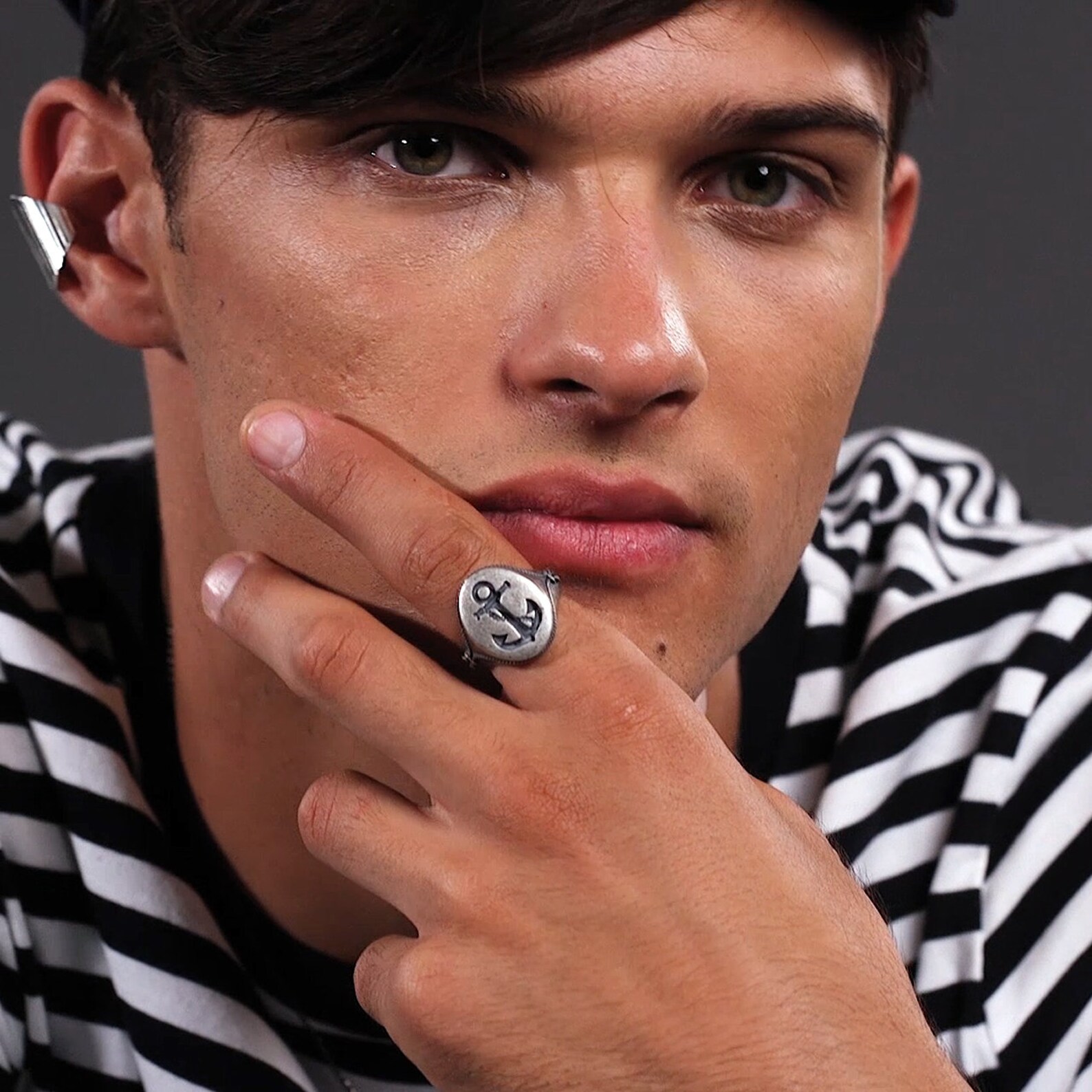 Sterling Silver Ring for Men Ring Men Jewelry Men Gift for Men Etsy