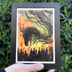 The Ritual - Original watercolor painting