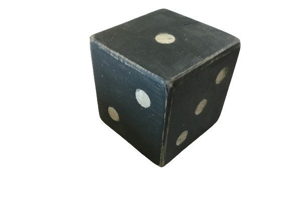 Cube ou Dé en Bois