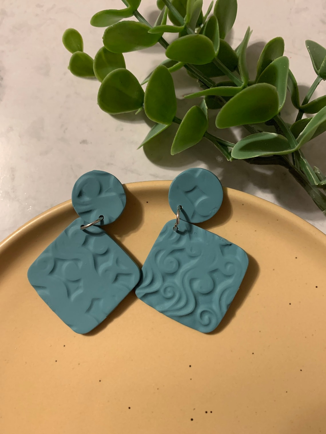 Handgemachte Polymer Clay Ohrringe Etsy