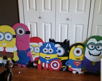 Minion Cut Outs Etsy
