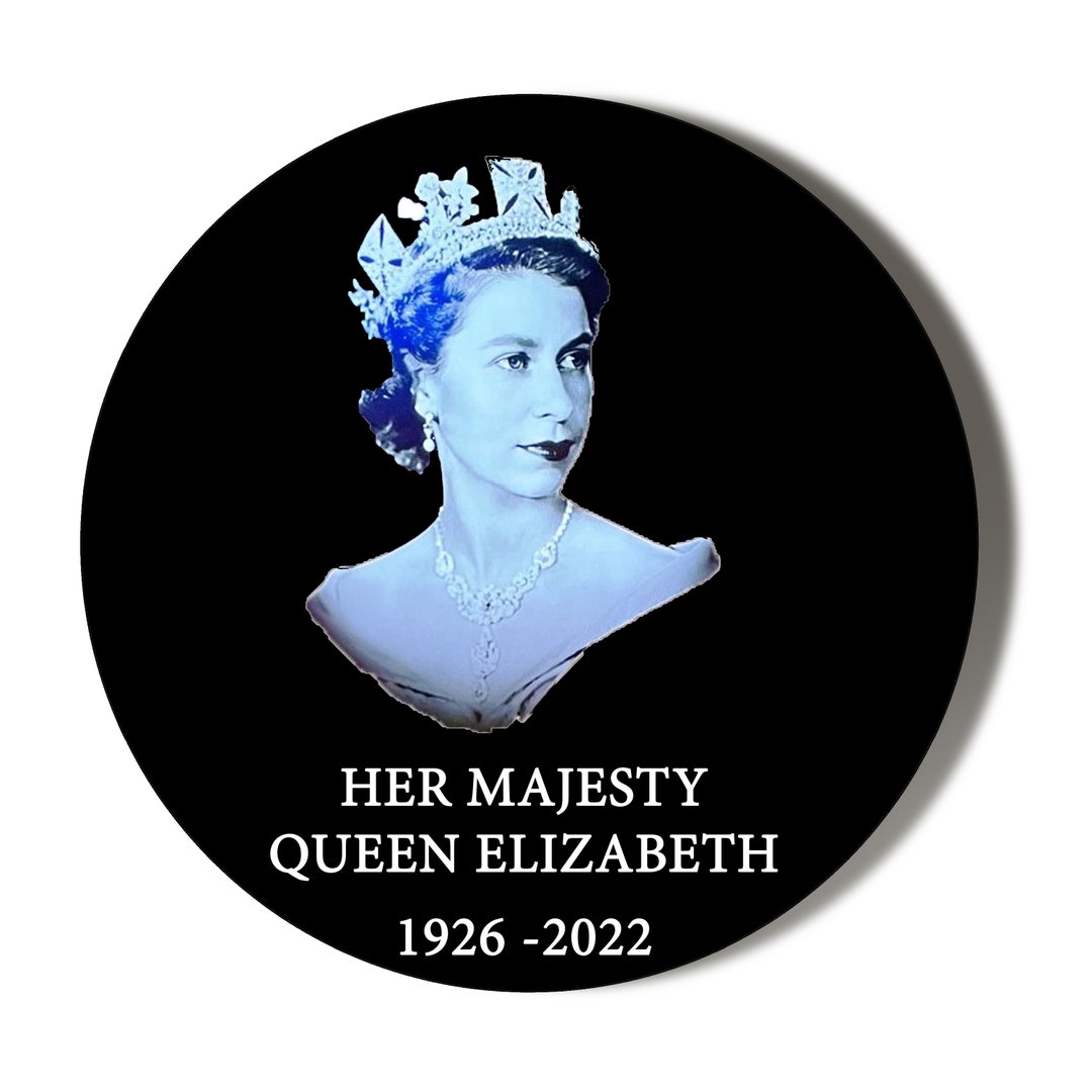 RIP Queen Elizabeth II Classic Pose Button Badge 4 Various - Etsy