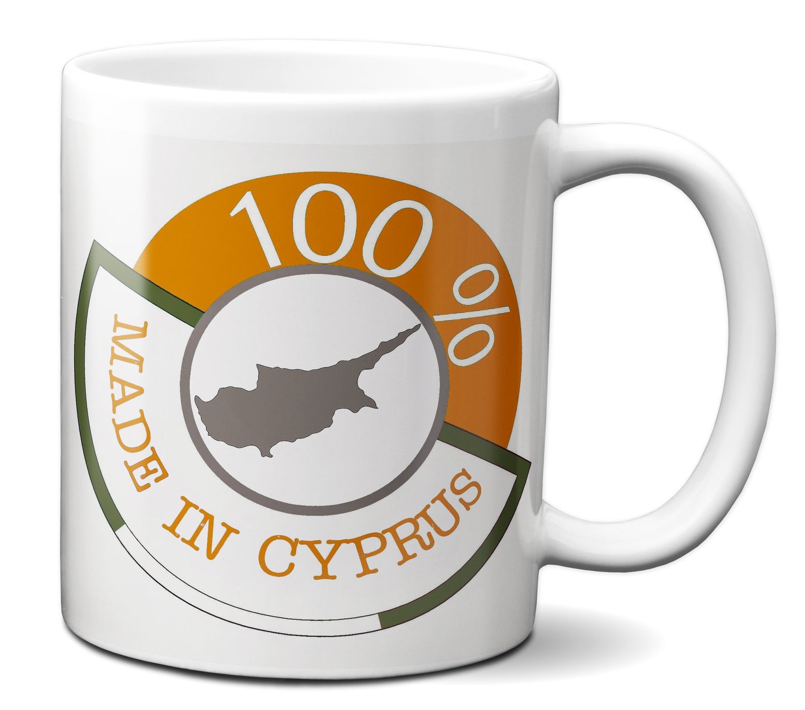 MADE IN CYPRUS 100 Cypriot Heavy Ceramic Mug 2 Various Sizes Etsy