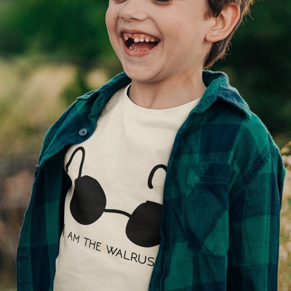 I Am The Walrus Beatles John Lennon Toddler T-Shirt, Music Lover Gift Ideas