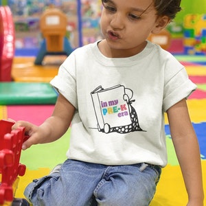 In My Pre-K Era Back To School Toddler Short Sleeve Tee, First Day of School Tshirt, Kid Gift Idea
