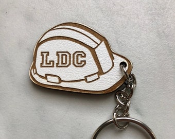 JW LDC Wood keychain