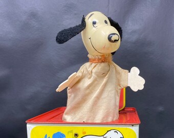 mattel snoopy jack in the box