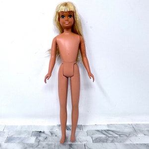 1967 Skipper Sunset Malibu Barbie Suntan Twist and Turn Doll S Korea, Vintage 1970s Barbie, Vintage Retro Barbie Collector Gift