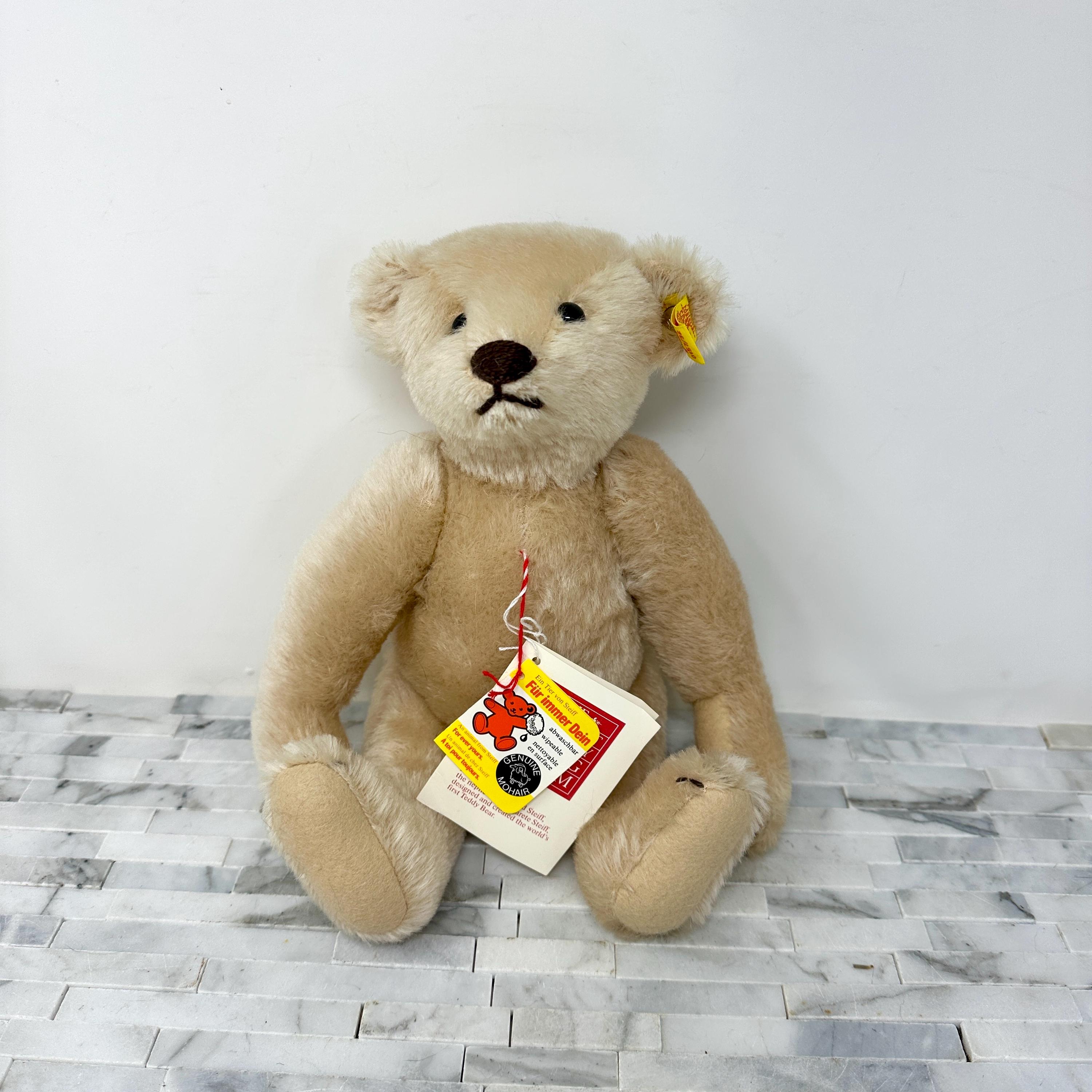 Vintage Steiff Margaret Strong Jointed Cream Bear 0157 32, Vintage