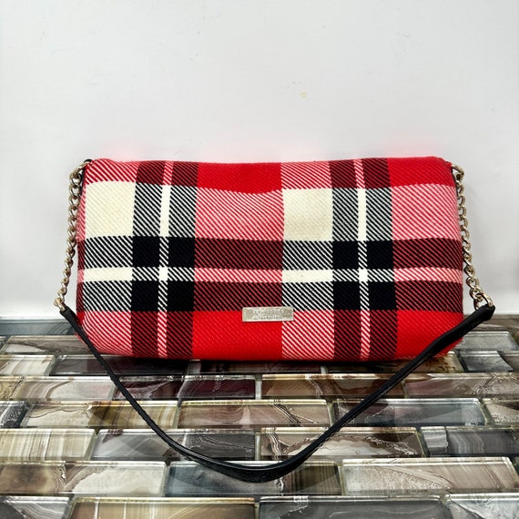 Kate spade buffalo plaid purse hot sale