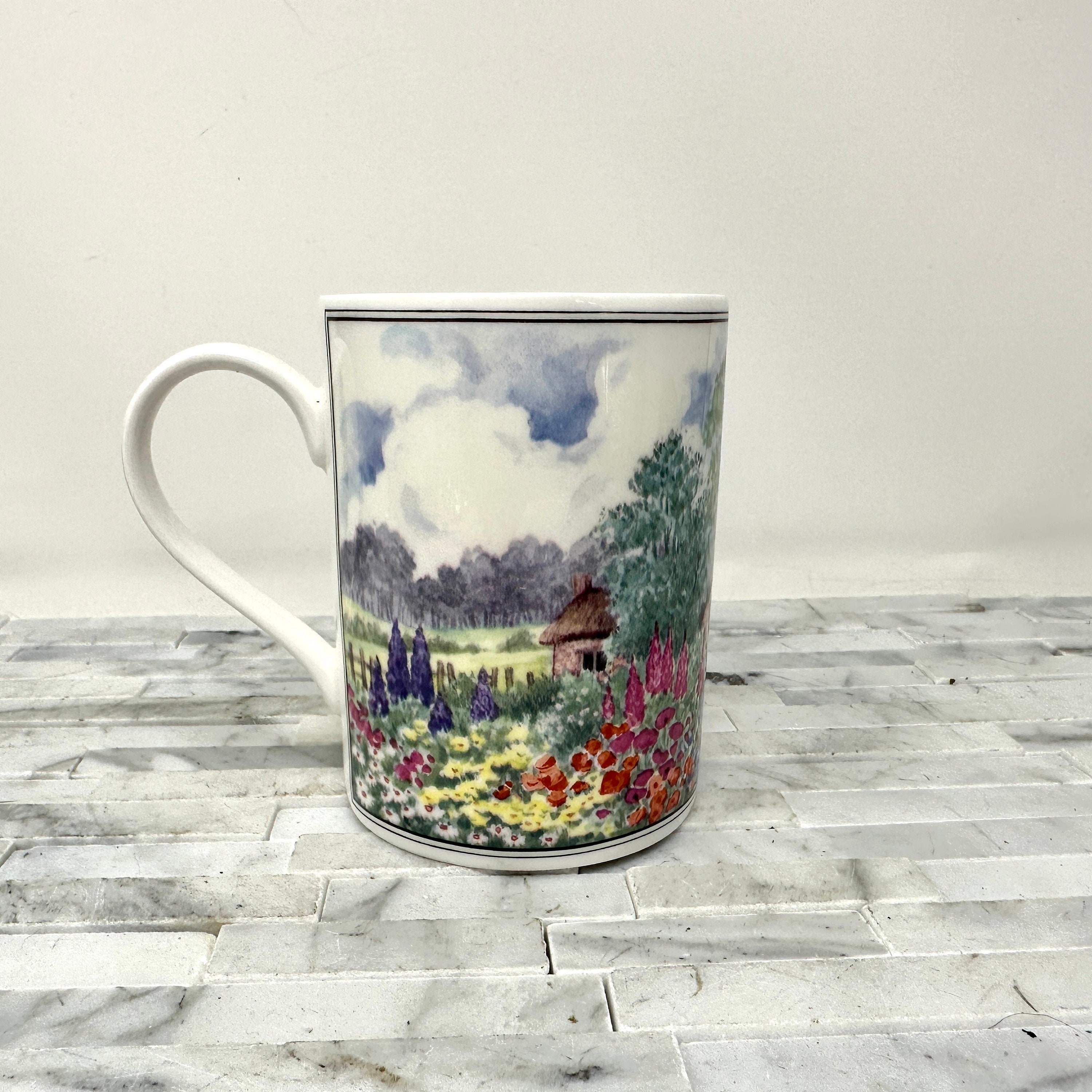 Queens Bone China Cottage Gardens Mug, Vintage Churchill England English Bone  China Enlish Cottage Coffee Mug, Vintage Kitchen Mug - Etsy