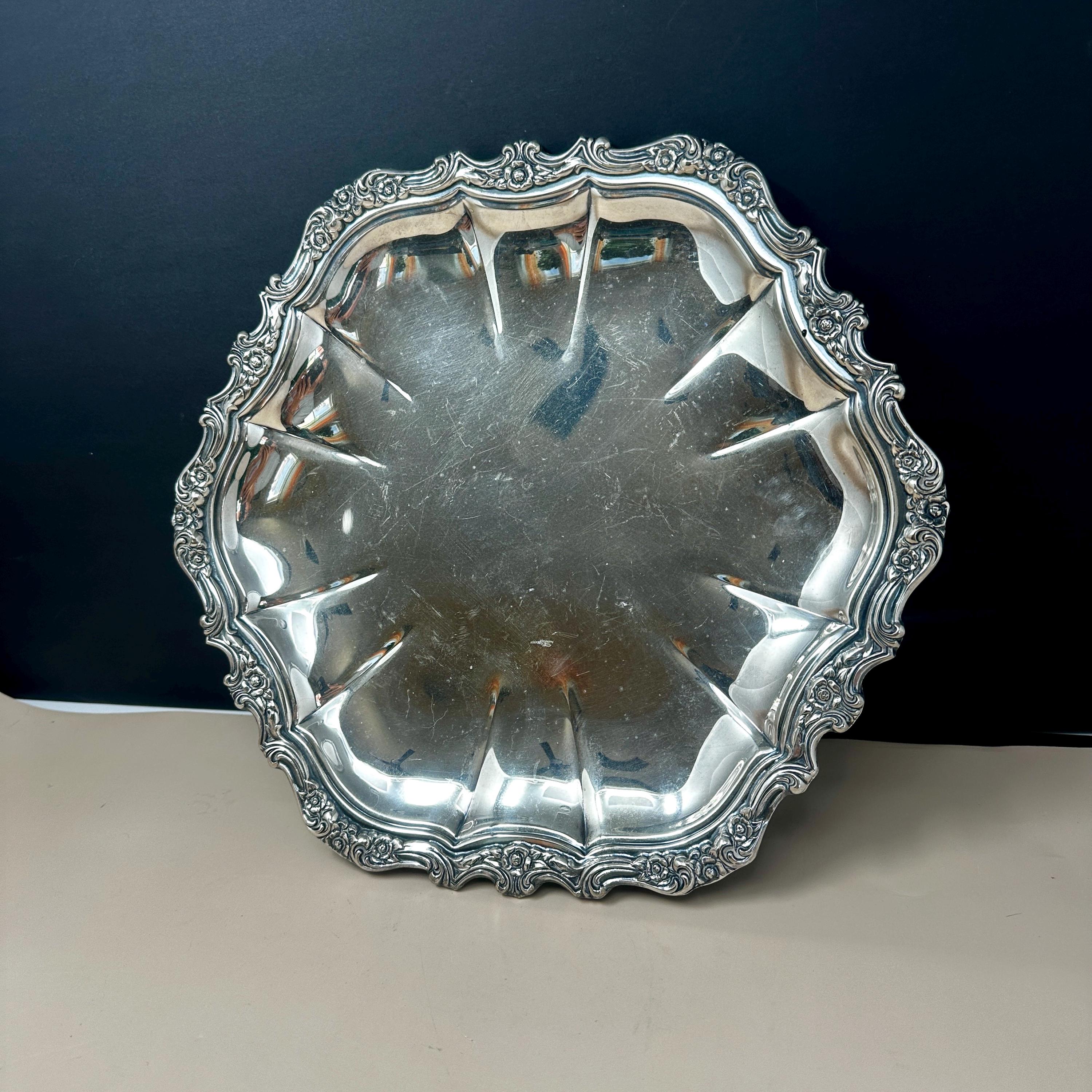 Webster Wilcox Silver Tray - Etsy