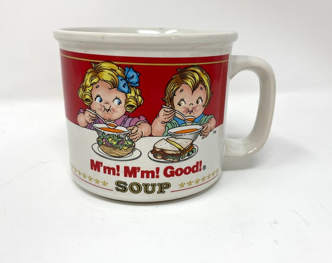 1991 Campbells Soup Mug by Westwood, Collectible Ceramic Vintage Large