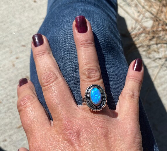 Native american opal best sale rings