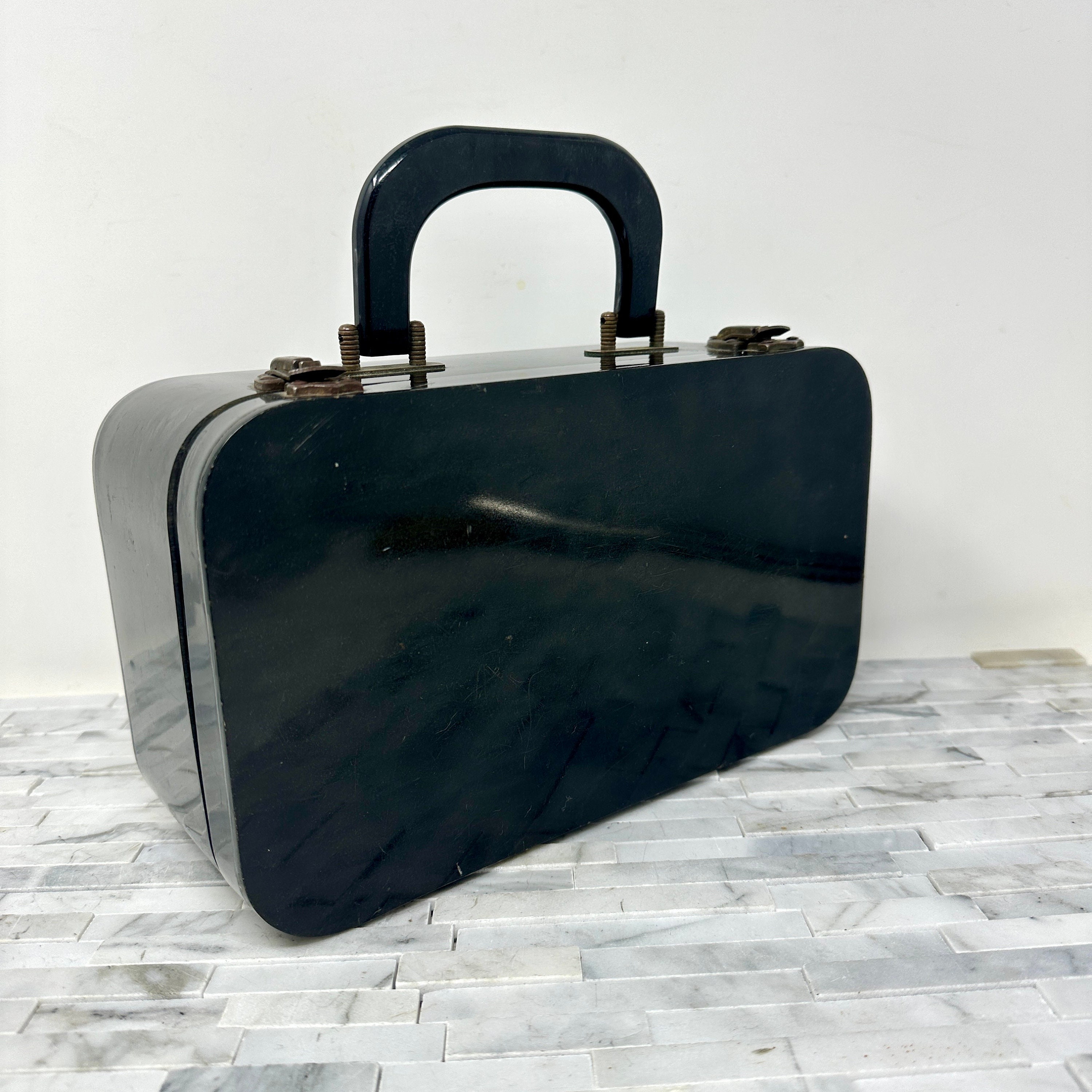 Lucite Handle Bag - Etsy