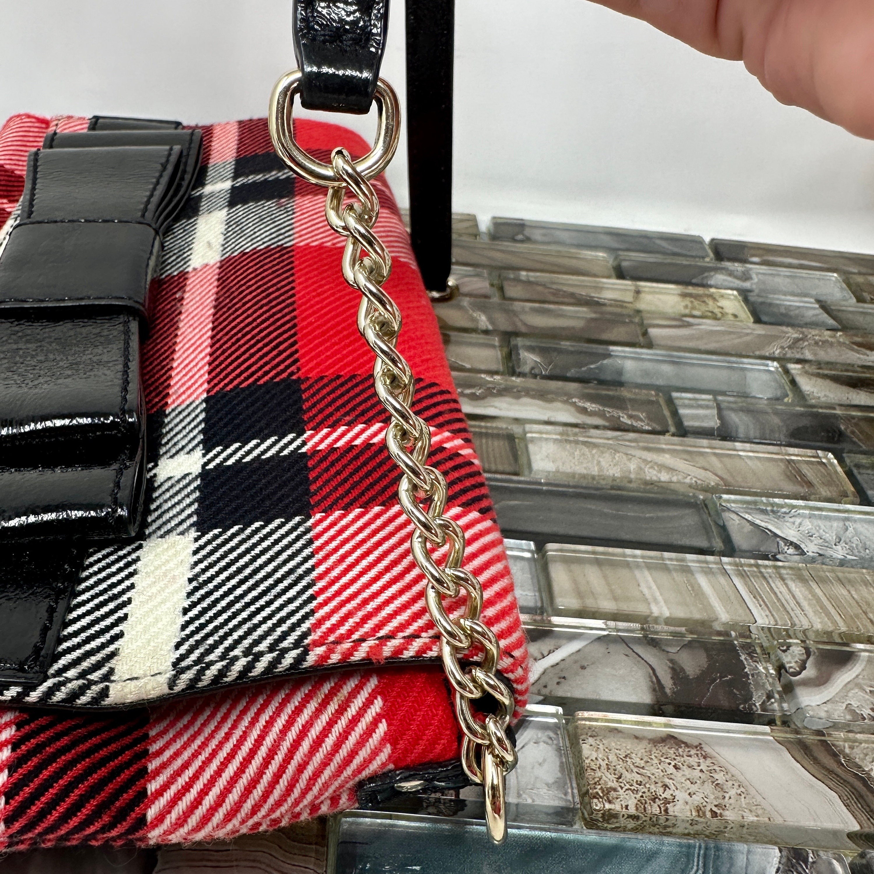 Pop Of Plaid Handbag - Best of Everything | Online Shopping