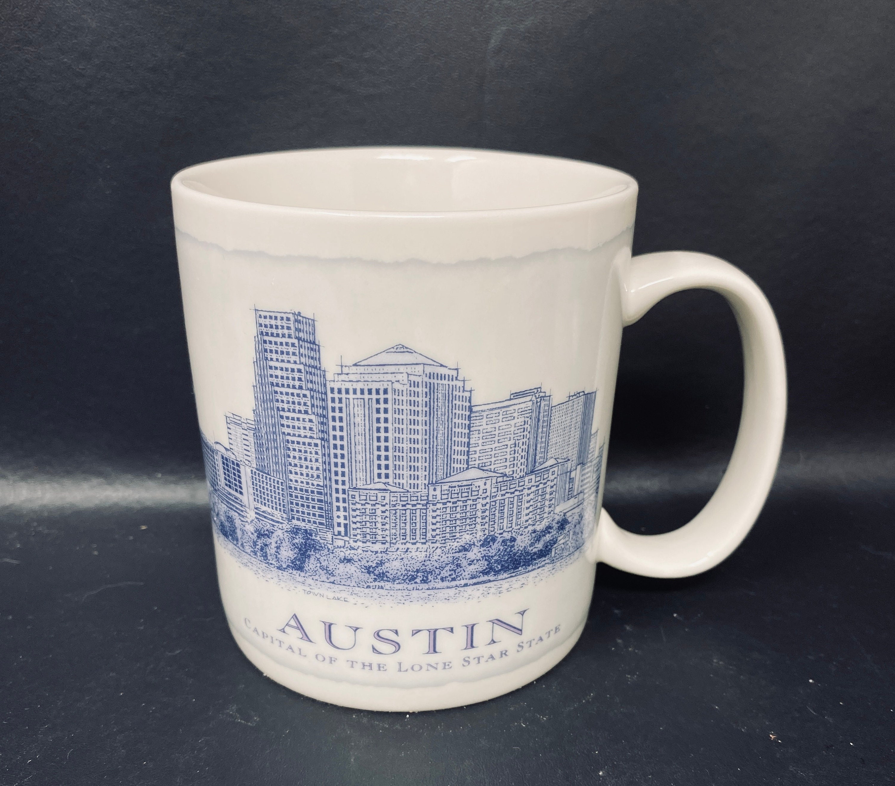 Starbucks City Mugs Austin Texas Capital Lone Star State Etsy