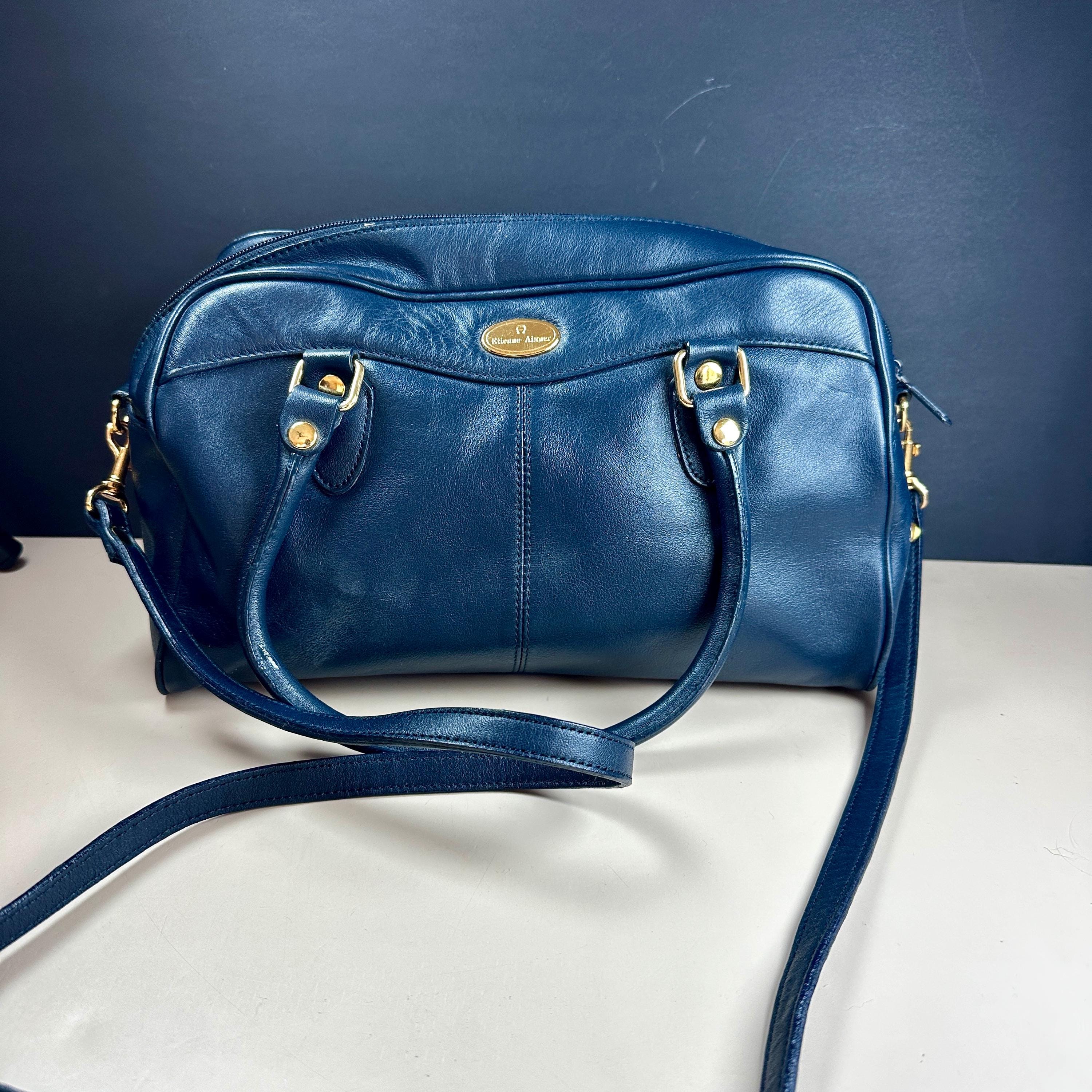Aigner Navy Bag - Etsy