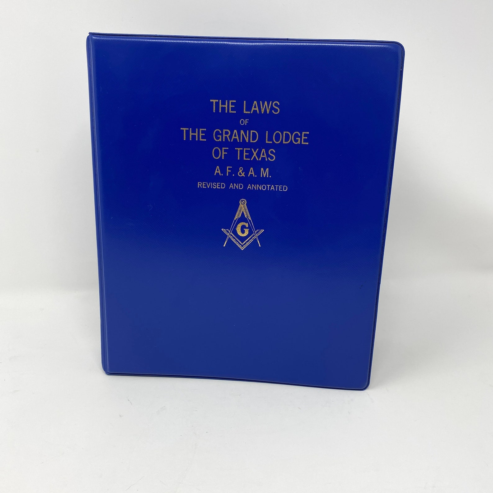 Masonic Laws of the Grand Lodge of Texas AF AM Vintage 1970s Etsy