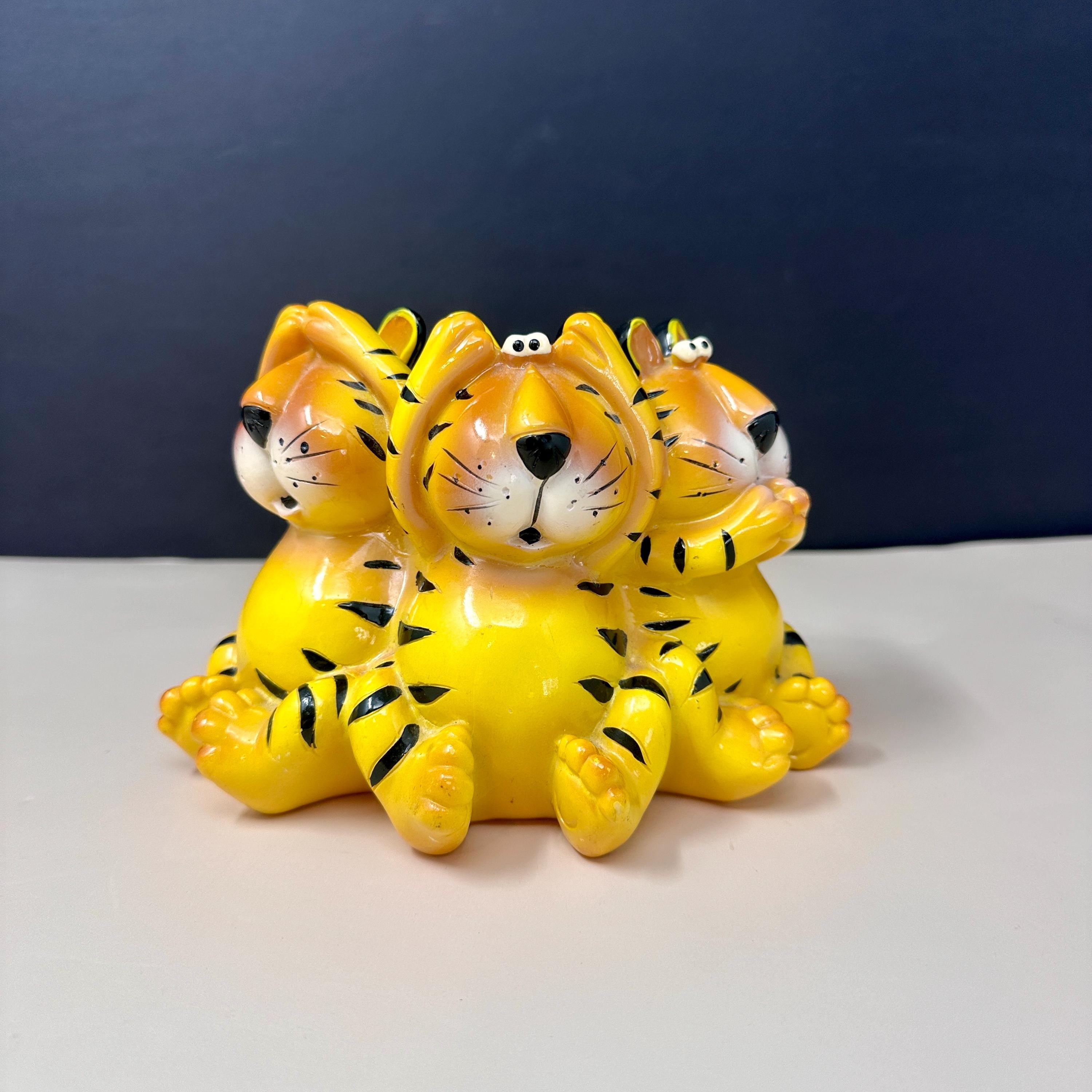 Vintage Tiger Bank - Etsy
