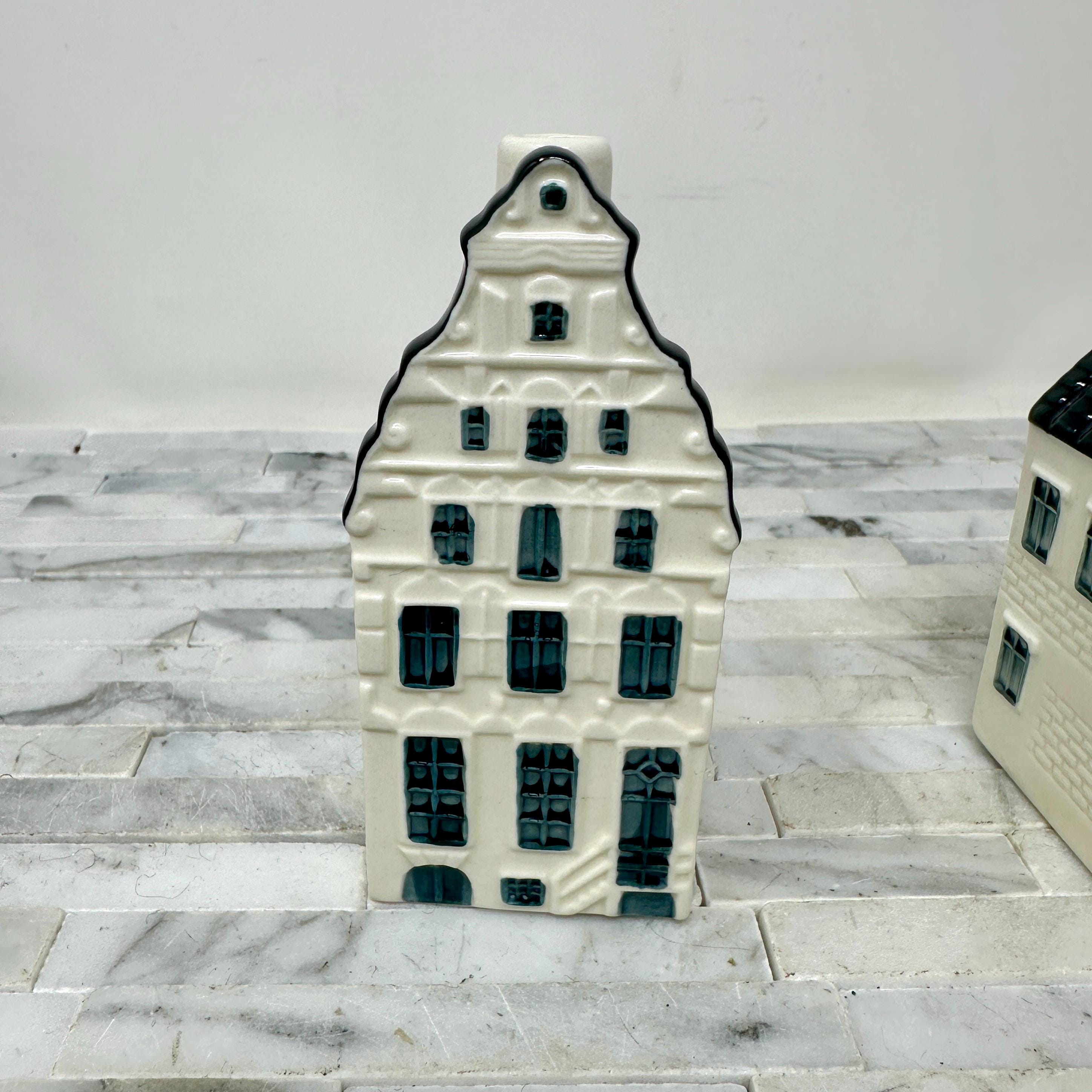Delfts Blue KLM Miniature House Blue White 53 62, BOLS Amsterdam