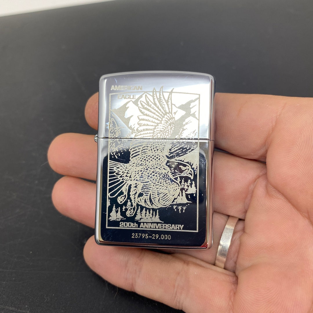 zippo アメリカンイーグル　Ⅳ ジッポー　シリアル入り　ゴールド