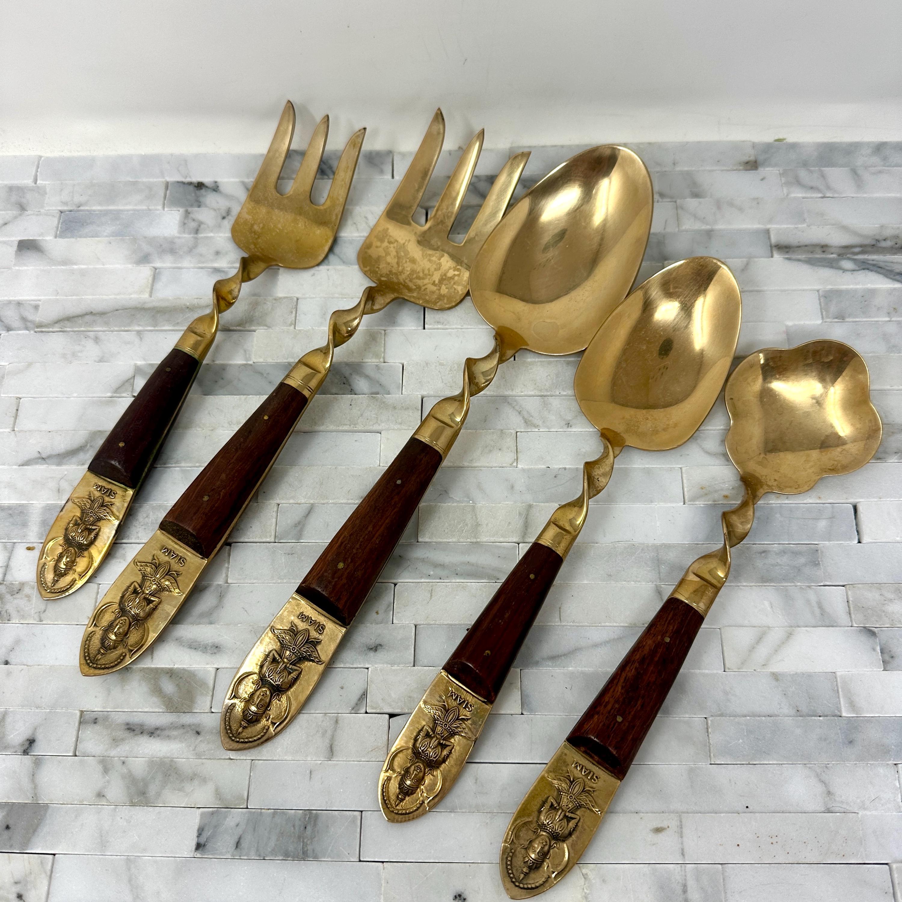 カトラリー(スプーン等) Thai Brass flatware カトラリー(スプーン等) Thai Brass flatware Thai Brass