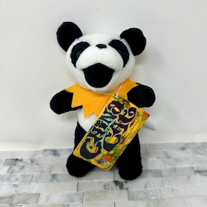 China Cat, 1990s Grateful Dead Bears Liquid Blue, 1998, Plush Collectible, Dead Head Fan, Bean Bear Collector, Jerry Garcia, Series 3
