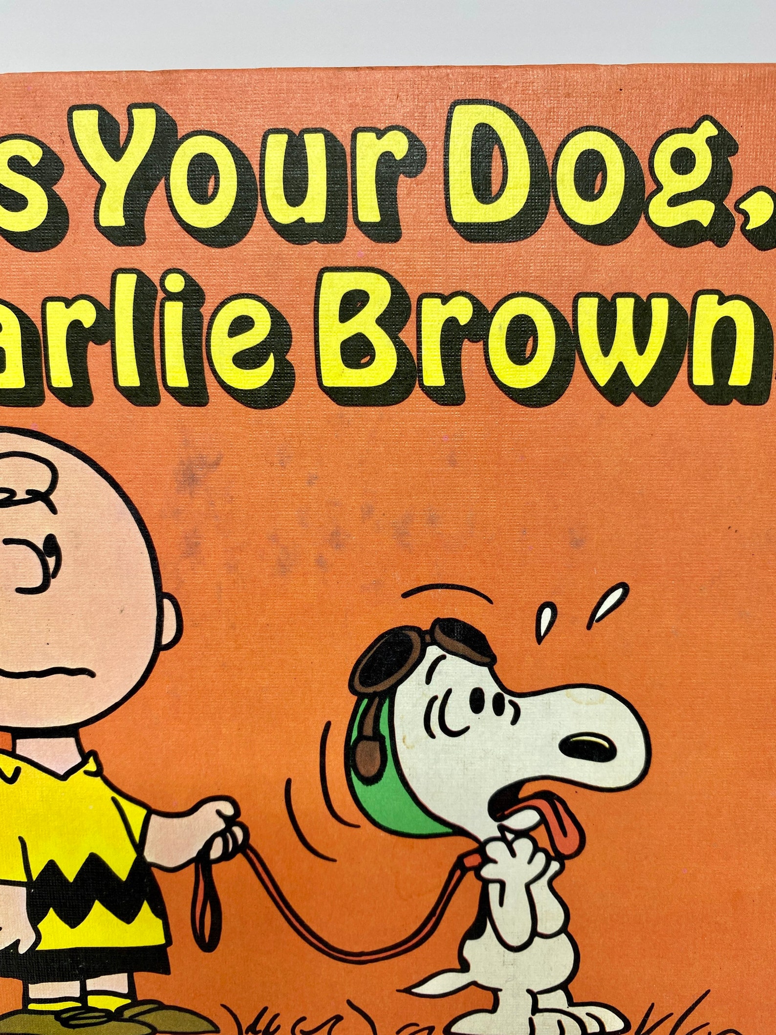 1968 Hes Your Dog Charlie Brown First Edition Vintage 1960s Etsy