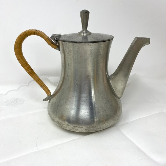 Vintage Royal Selangor Pewter Teapot Mid Century Modern MCM Etsy