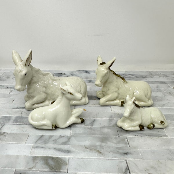Donkey Figurine Etsy