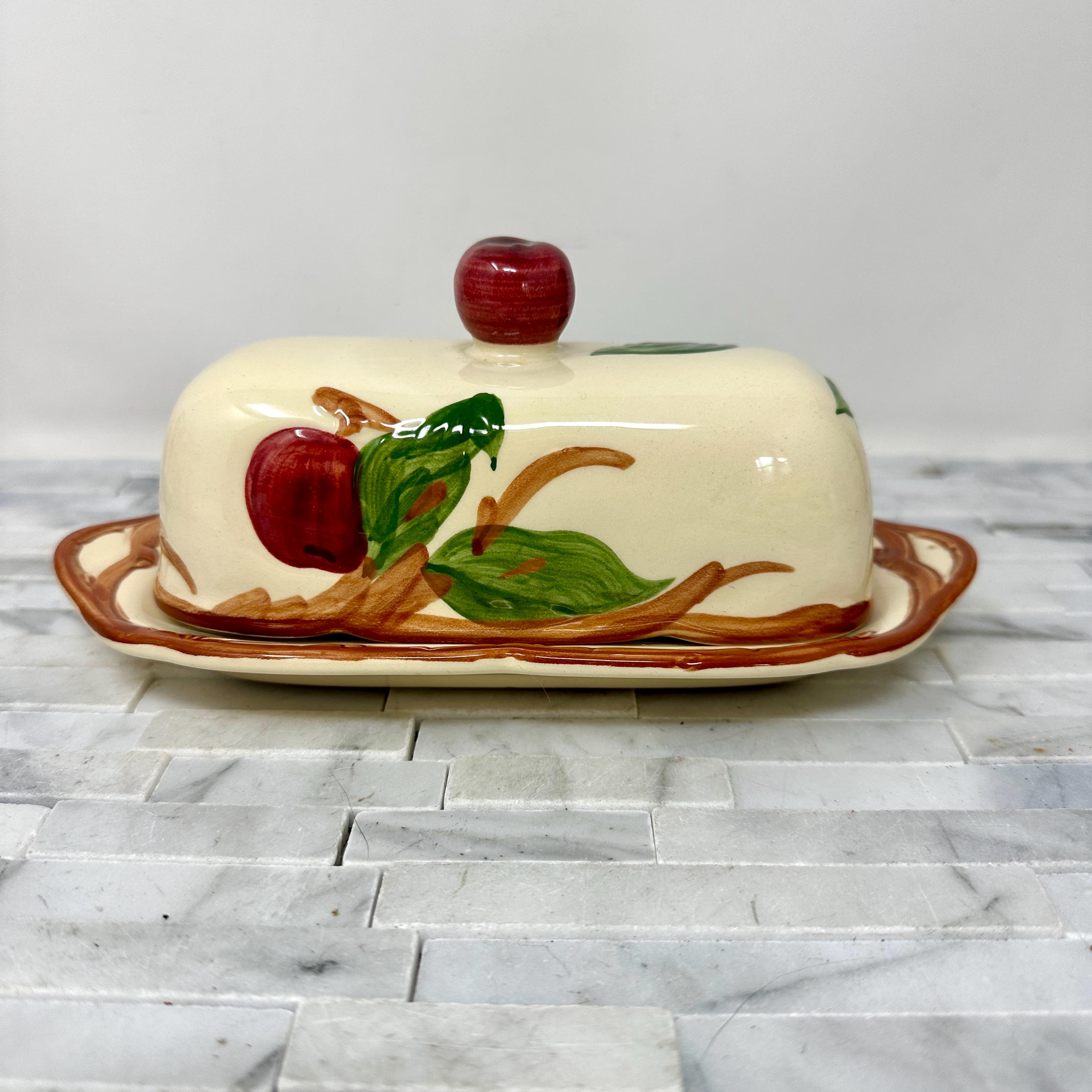 Franciscan apple butter dish deals
