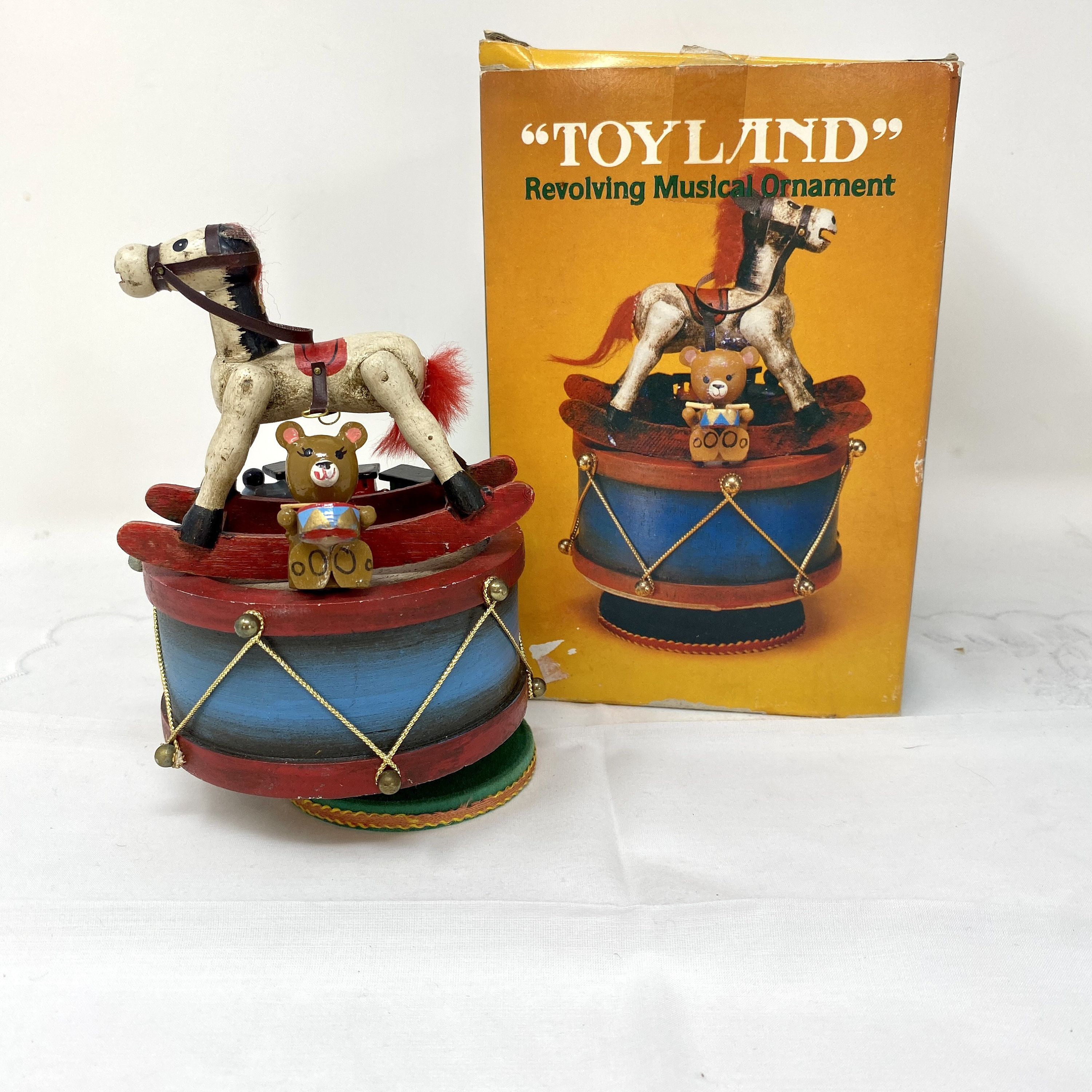 Revolving music deals box