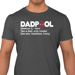 DADPOOL Funny Men&#39;s T-Shirt Fathers Day Gift Tee Shirt Top