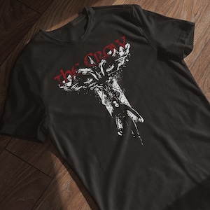 Halloween Crow Mens T-Shirt | Men&#39;s Tshirt Vintage | funny t-shirt for men | novelty mens gift | tshirt men graphic | Movie Shirt