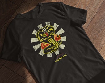 Retro Japanese Cobra Mens T-Shirt | Men's Tshirt Vintage | funny t-shirt for men | novelty mens gift | tshirt men graphic
