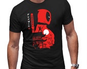 DeadPool Anime Japanese Mash Up T-Shirt Mens Halloween Shirt
