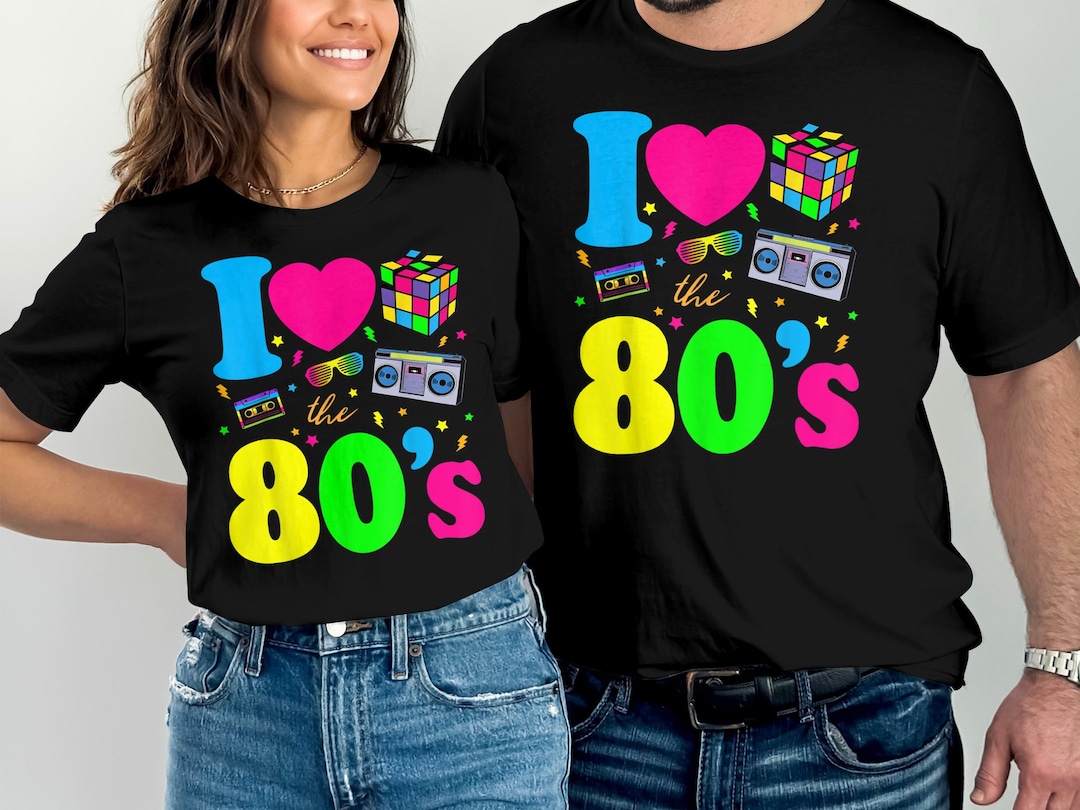 I Love the 80s, Vintage 1980's T-shirt, Ladies Unisex Crewneck Shirt, Retro T-shirt, Gift, Funny T-shirt, Short Sleeve T-shirt - Etsy I Love the 80s, Vintage 1980's T-shirt, Ladies Unisex Crewneck Shirt, Retro T-shirt, Gift, Funny T-shirt, Short Sleeve T-shirt - Etsy
